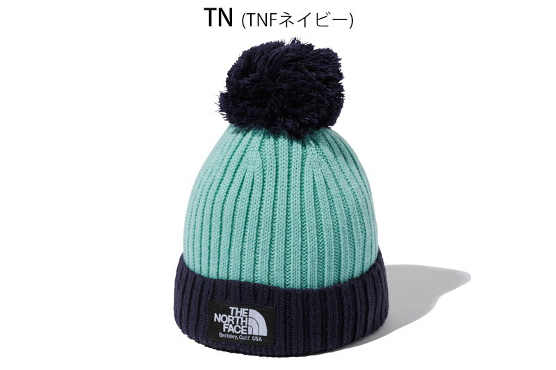 22-23 秋冬新作 ノースフェイス THE NORTH FACE NNJ41811 キッズ ポン ポン カプッチョ KIDS POM POM CAPPUCHO 帽子 ニット帽 キッズ