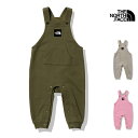 2023 春夏新作 ノースフェイス THE NORTH FACE NBB32368 ベビー スウェット ロゴ オーバーオール BABY SWEAT LOGO OVERALL ボトムス パンツ ベビー