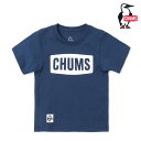 【返品交換不可】 チャムス CHUMS CH21-1280 キッズ チャムス ロゴ Tシャツ KIDS CHUMS LOGO T-SHIRT Tシャツ トップス キッズ