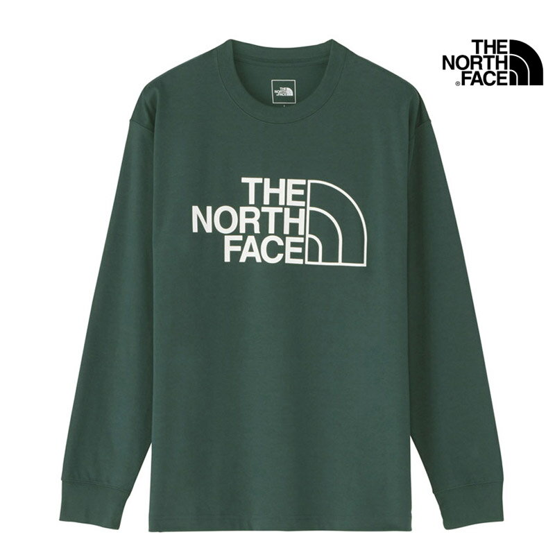 セール SALE ノースフェイス THE NORTH FACE NT82336 ロングスリーブ ハーフ ドーム ロゴ ティー L/S HALF DOME LOGO TEE Tシャツ トップスメンズ