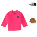 23-24 秋冬新作 ノースフェイス THE NORTH FACE NTB32357 ベビー ロングスリーブ スモール スクエア ロゴ ティー BABY L/S SQUARE LOGO TEE Tシャツ トップス ベビー