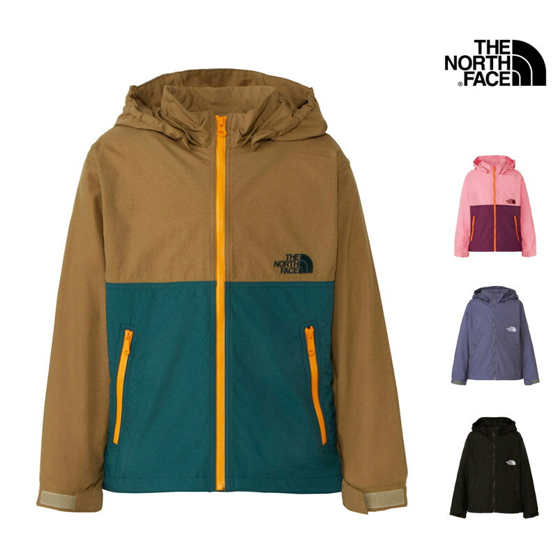 23-24 秋冬新作 ノースフェイス THE NORTH FACE NPJ72310 キッズ コンパクト ジャケット KIDS COMPACT JACKET ウインドブレーカー アウター キッズ