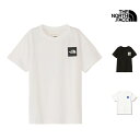 23-24 秋冬新作 ノースフェイス THE NORTH FACE NTJ32358 キッズ ショートスリーブ スモール スクエア ロゴ ティー KIDS S/S SMALL SQUARE LOGO TEE Tシャツ トップス キッズ