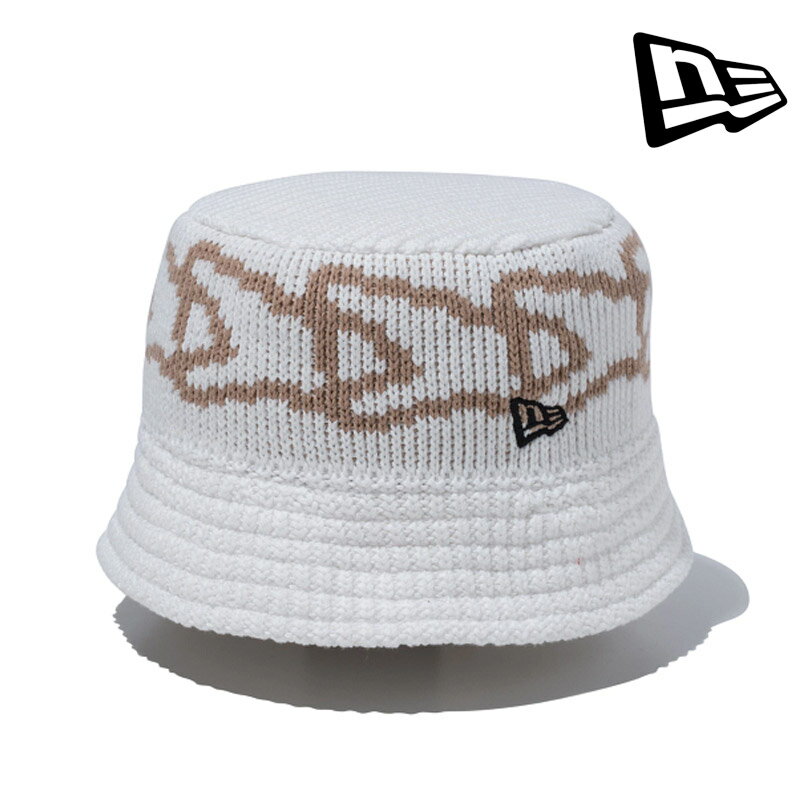 Z[ SALE j[G NEW ERA 1410947 jbg oPbg WK[h KNIT BUCKET JACQUARD Xq nbg Y fB[X