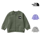 2024 春夏新作 ノースフェイス THE NORTH FACE NTB12401 ベビー スウェット ロゴ ジャケット BABY SWEAT LOGO JACKET スウェット ジャケット ベビー