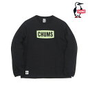 セール SALE チャムス CHUMS CH01-2273 チャムス ロゴ ロングスリーブ Tシャツ CHUMS LOGO L/S T-SHIRT Tシャツ トップス メンズ