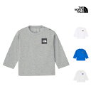 セール SALE ザ・ノース・フェイス THE NORTH FACE NTB32357 ベビー ロングスリーブ スモール スクエア ロゴ ティー BABY L/S SMALL SQUARE LOGO TEE Tシャツ トップス ベビー