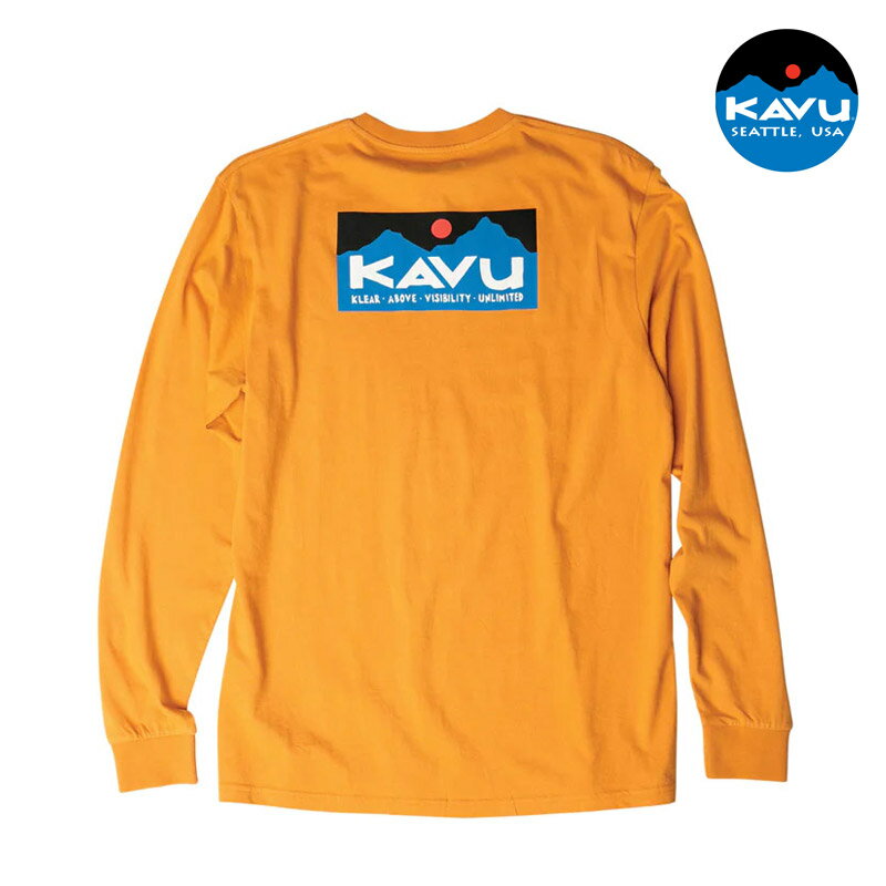 【P5倍 10/11 9:59まで】 セール SALE カブー KAVU ロングスリーブ エッチ アート LS ETCH ART Tシャツ トップス 19810974 メンズ レディース