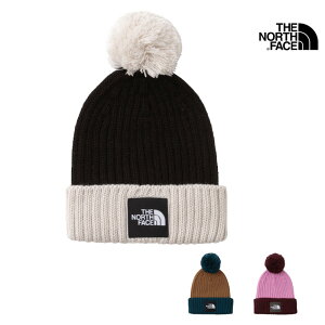 23-24 秋冬 新作 ノースフェイス THE NORTH FACE キッズ ポン ポン カプッチョ KIDS POM POM CAPPUCHO 帽子 ニット帽 NNJ42307 キッズ