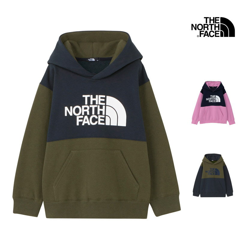 23-24 秋冬 新作 ノースフェイス THE NORTH FACE キッズ スウェット ロゴ フーディー KIDS SWEAT LOGO HOODIE パーカー スウェット NTJ62264 キッズ