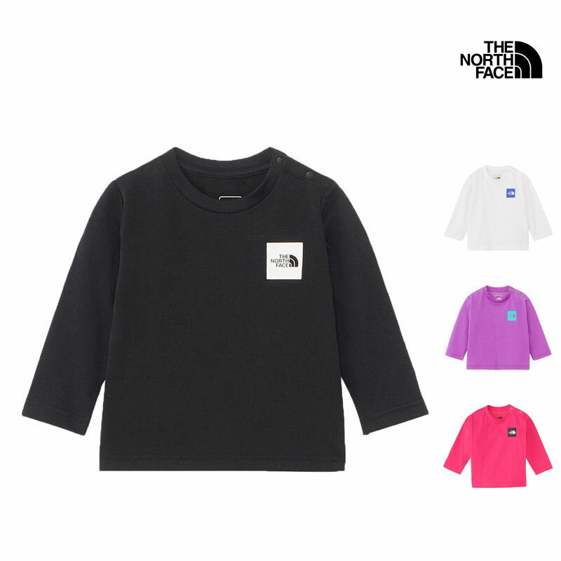 楽天North feelセール SALE ノースフェイス THE NORTH FACE ベビー ロングスリーブ スモール スクエア ロゴ ティー BABY L/S SQUARE LOGO TEE Tシャツ トップス NTB32357 ベビー