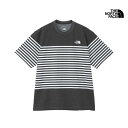 2024 春夏 新作 ノースフェイス THE NORTH FACE ショートスリーブ パネル ボーダー ティー S/S PANEL BORDER TEE Tシャツ トップス NT32406 メンズ