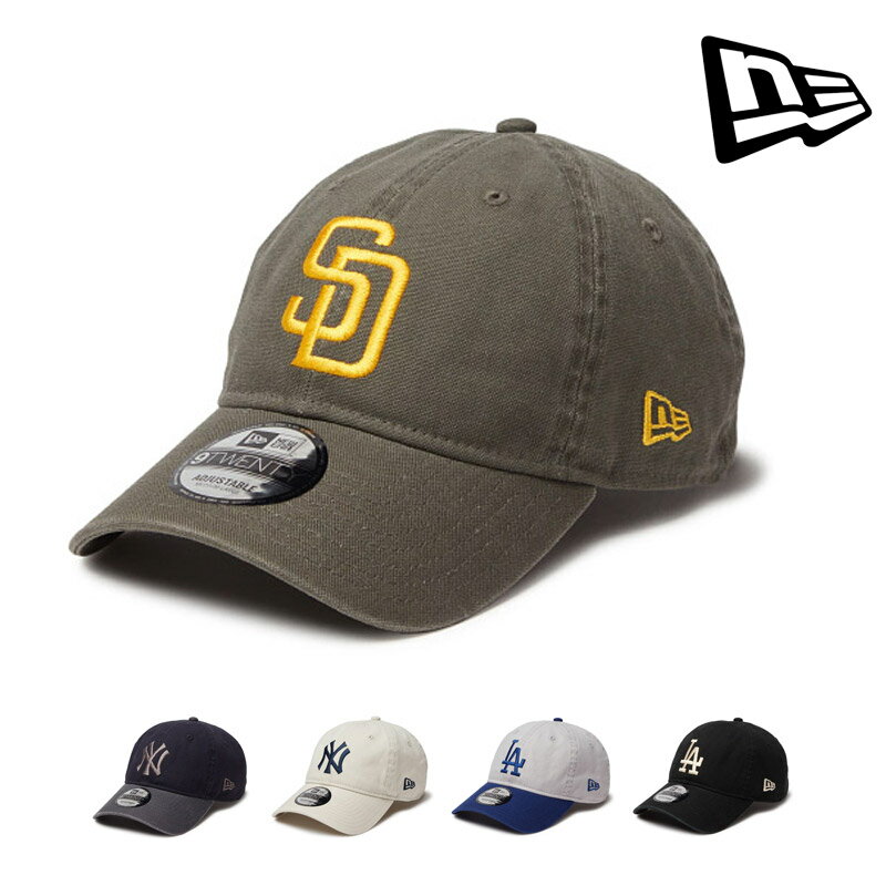 楽天North feelセール SALE ニューエラ NEWERA 920 ウォッシュド ダック 9TWENTY WASHED DUCK キャップ 帽子 143887 メンズ レディース