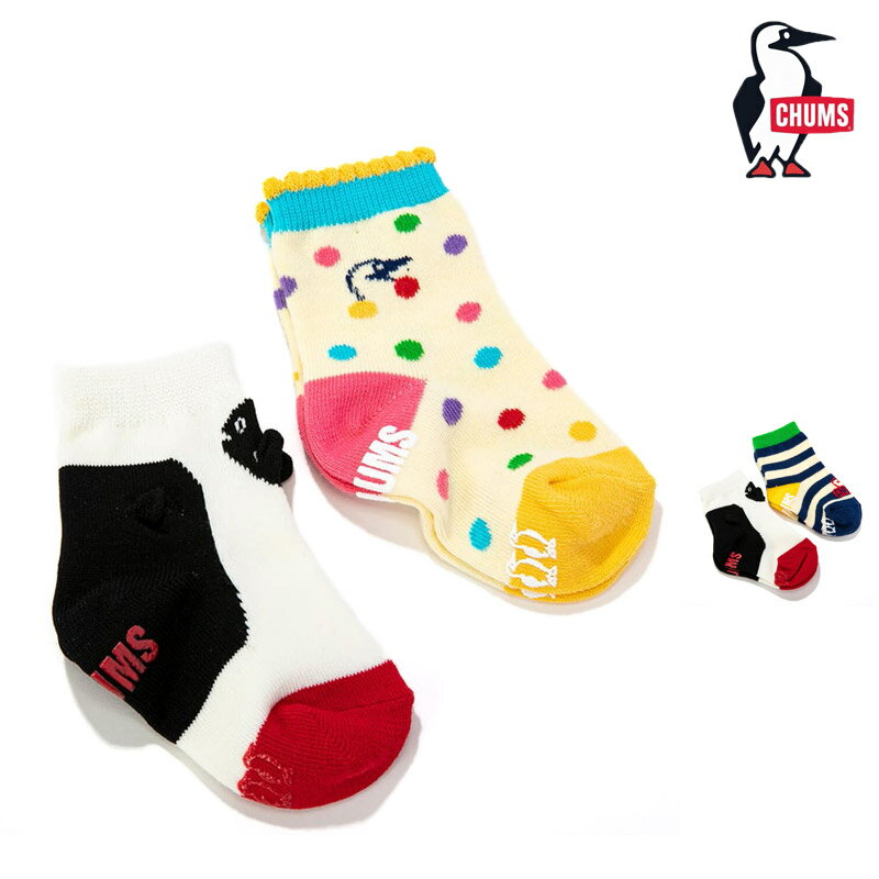【P5倍 27日 1:59まで】 25-26 秋冬 新作 チャムス CHUMS ベビー ソックス セット BABY SOCKS SET 靴下 ソックス CH26...
