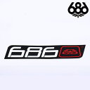 【GWも毎日発送】 激安【5枚セット】686 ステッカー LOGO STICKER SMALL シール