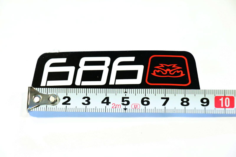 激安【5枚セット】686 ステッカー LOGO...の紹介画像3