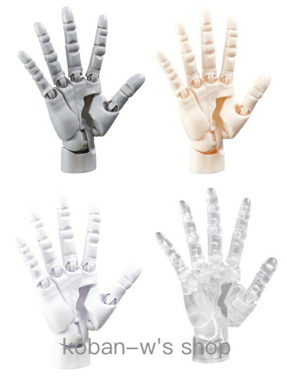 全4種 コンプリート 1/2ハンドモデル/R ハンドモデル コトブキヤ ガチャ ミニチュア フィギュア スタジオソータ