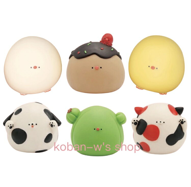 Rakuten - 全6種 コンプリート ぽよんぽよんソフビコレクション ぽよんぽよん ソフビコレクション 文鳥 犬 猫 いぬ ねこ フィギュア ガチャ ガチャガチャ