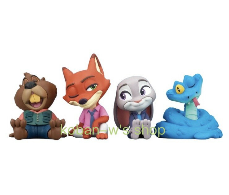 全4種 コンプリート 肩ズンFig.ズートピア2 肩ズンFig. 肩ズン ズートピア ズートピア2 ZOOTOPIA ディズニー Disney ニック ジュディ...