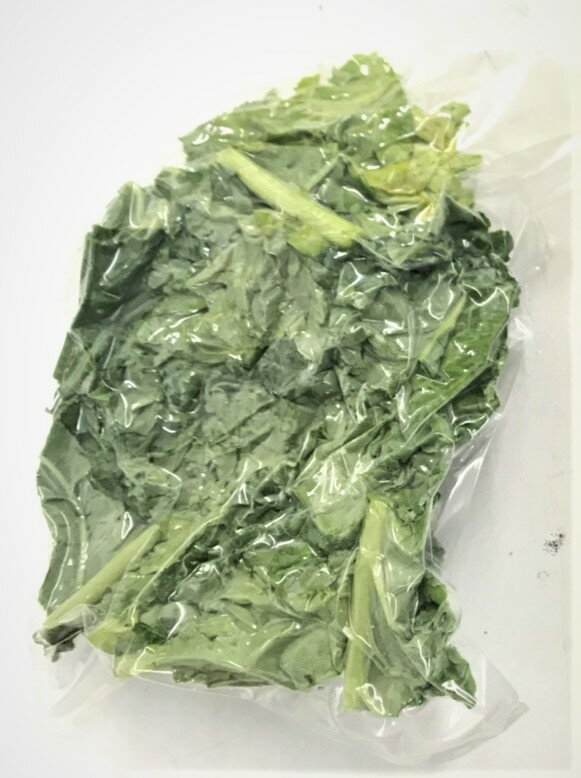 冷凍ケール（カーリーケール）100g徳島県南産　収穫ケール　冷凍野菜