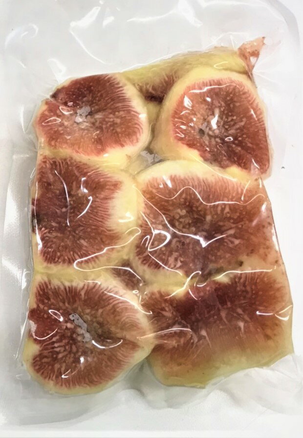 【KIMONO FRUITS】国産冷凍いちじく 皮むき 1000g 【消費税込み】徳島または和歌山 兵庫産 完熟いちじくの皮をむき カットしています 