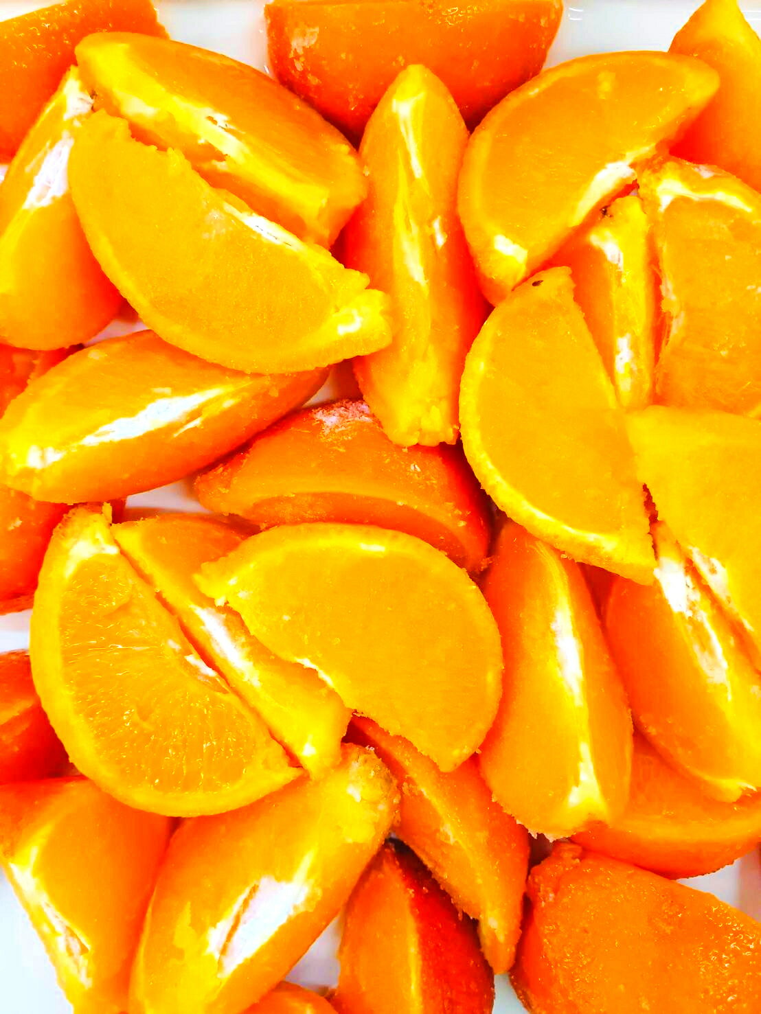 【KIMONO FRUITS】不知火オレンジ デコポン同品種 1/6カット 1000g 広島県産 ノーワックス品 バラ凍結で使いやすいです 冷凍不知火みかん