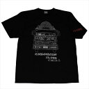 トラック野郎（蓄光プリント一番星号）Tシャツ(ブラック)