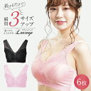 【公式正規品はこちらのみ】お買い得 6枚セット Luxuup (ラグジュアップ) ナイトブラ 美バストメイクブラ 夜用 バストケア ノンワイヤー 送料無料