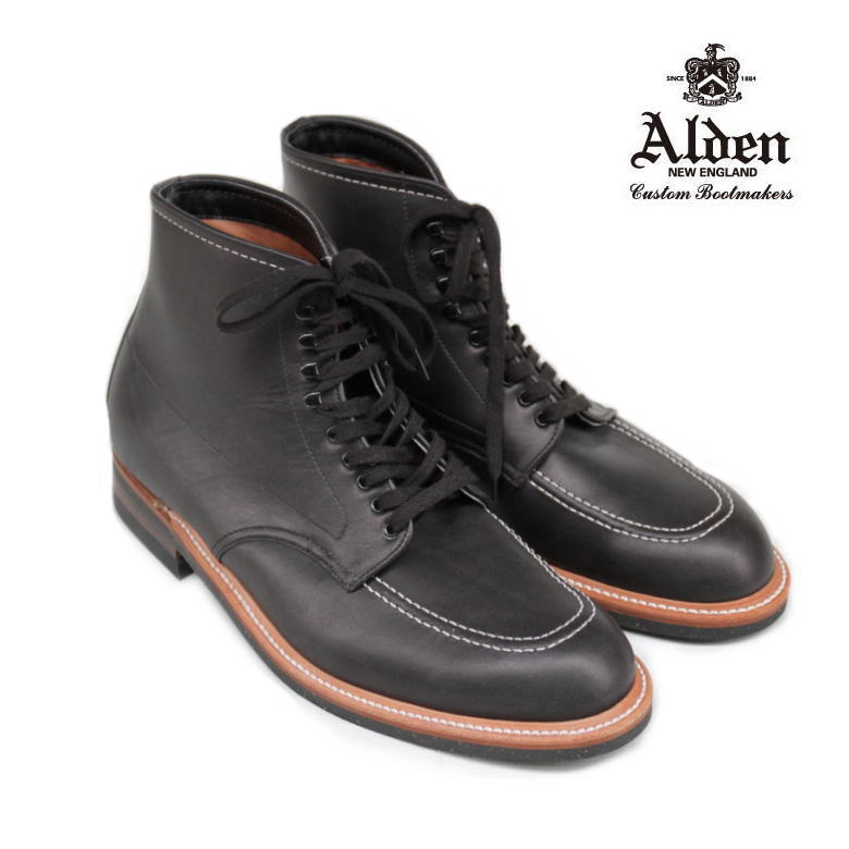 オールデン ALDEN INDY BOOT BLACK インディブーツ 401 カーフスキン アメリカ買付品