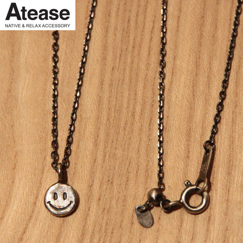 SMILE NECKLACE SMALL /SV ATEASE　