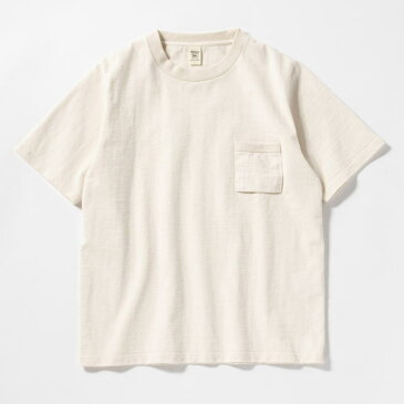 Jackman ジャックマン Dotsume Pocket T-Shirt 度詰めポケットTシャツ MADE IN JAPAN JM5870 Kinari キナリ 雑誌掲載品