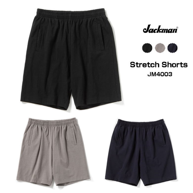 Jackman åޥ ȥå硼 Stretch Shorts JM4003ȥåǺࡡ硼ȥѥ Black (...