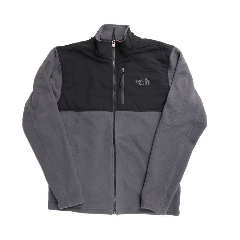 THE NORTH FACE ノースフェイス メンズ フルジップフリース アスファルトグレー アメリカ買い付け品♪