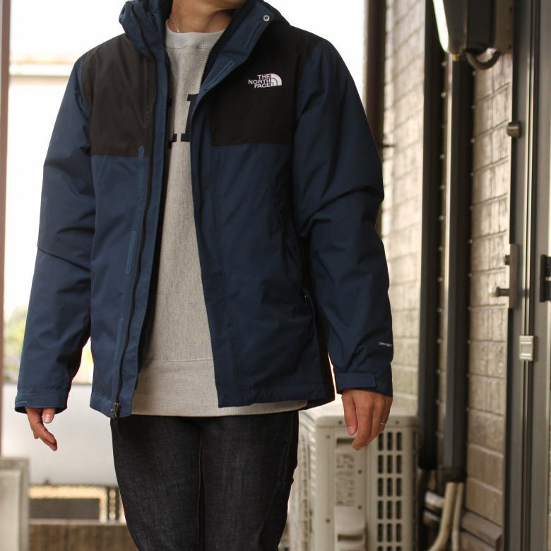 THE NORTH FACE ノースフェイス TRICLIMATE JACKET トリクライメイトジャケット BLUE×BLACK ブルー×ブラック 3Wayで使える アウター インナー 取り外し可能♪【数量限定】