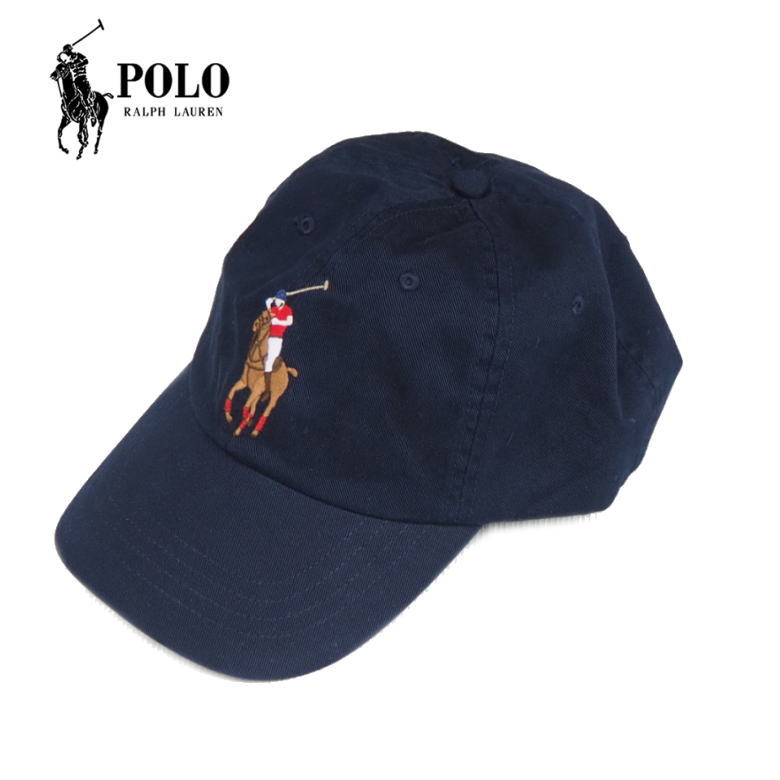 Polo Ralph Lauren Baseball Cap ベースボールキャップ Cap コットンキャップ　ポロラルフローレン メンズ・レディース　NAVY ネイビー　ビッグポニー BIG PONY