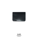 SLOW スロウ SO776J Cordoban Card Case コードバン カードケース 高級レザー 馬革 BLACK ブラック