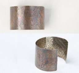 Tsunaihaiya ツナイハイヤ Texturerized Bangle Rough ラフ テクスチャバングル プレゼントにも♪化粧袋付属　シルバーバングル　MADE IN JAPAN