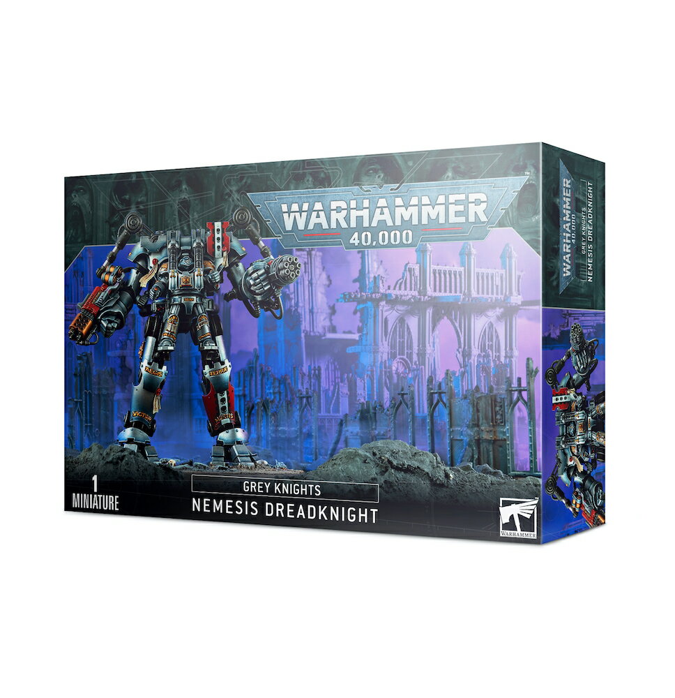 【グレイナイト： ネメシス ドレッドナイト】 新品 ミニチュア プラモデル ウォーハンマー WARHAMMER ボードゲーム おもちゃ 玩具 プレゼント GREY KNIGHTS NEMESIS DREADKNIGHT