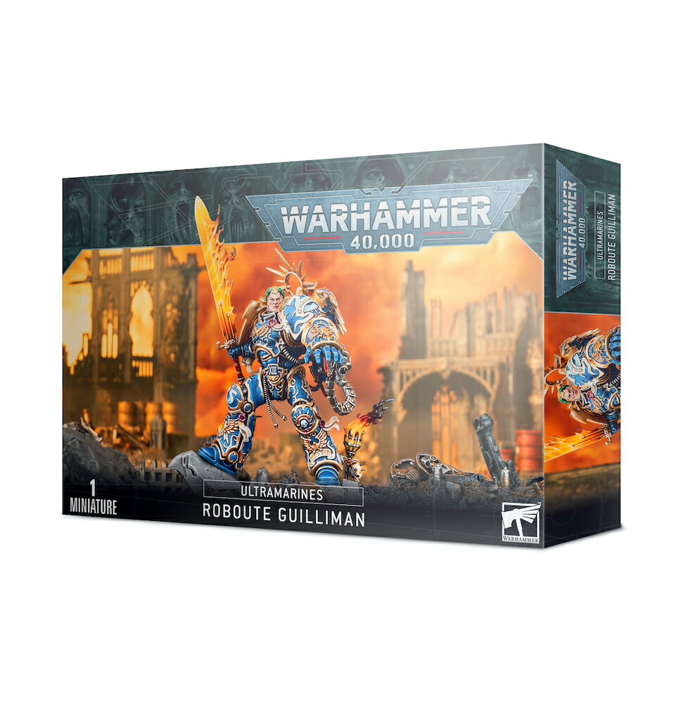  新品 ミニチュア プラモデル ウォーハンマー WARHAMMER ボードゲーム おもちゃ 玩具 プレゼント SPACE MARINES ROBOUTE GUILLIMAN