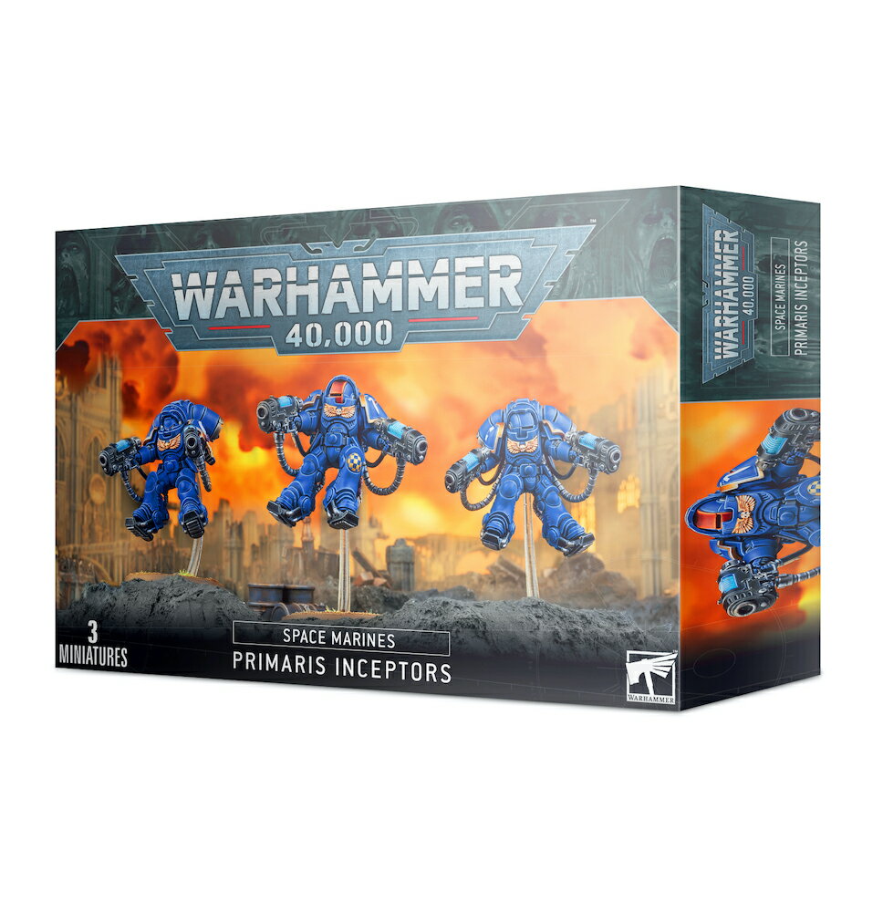  新品 ミニチュア プラモデル ウォーハンマー WARHAMMER ボードゲーム おもちゃ 玩具 プレゼント SPACE MARINES PRIMARIS INCEPTORS