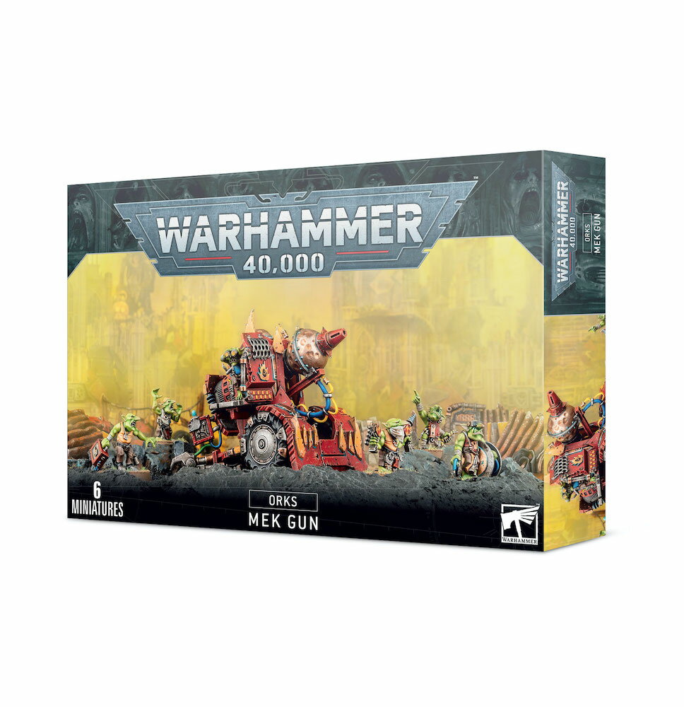【オルク：メク・ガン】 新品 ミニチュア プラモデル ウォーハンマー WARHAMMER ボードゲーム おもちゃ 玩具 プレゼント ORK MEK GUN