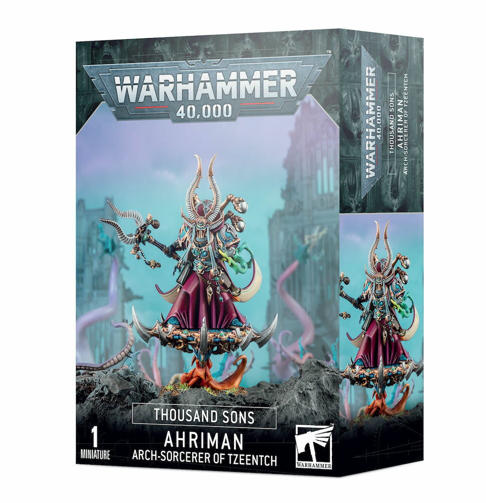 【サウザンドサン：アーリマン アーク ソーサラー オブ ティーンチ】 新品 ミニチュア プラモデル ウォーハンマー WARHAMMER ボードゲーム おもちゃ 玩具 プレゼント AHRIMAN ARCH-SORCERER OF TZEENTCH