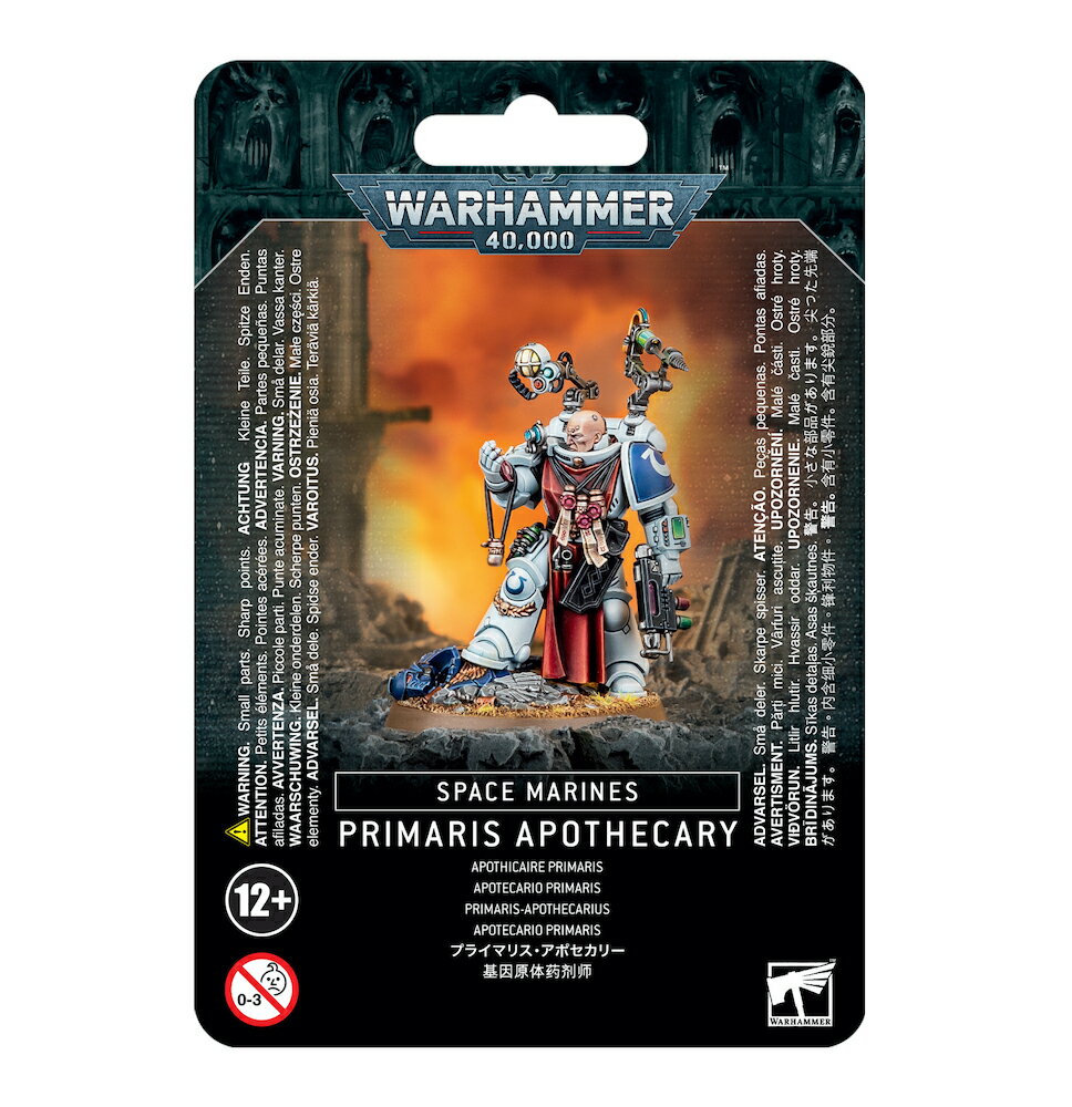  新品 ミニチュア プラモデル ウォーハンマー WARHAMMER ボードゲーム おもちゃ 玩具 プレゼント SPACE MARINES PRIMARIS APOTHECARY