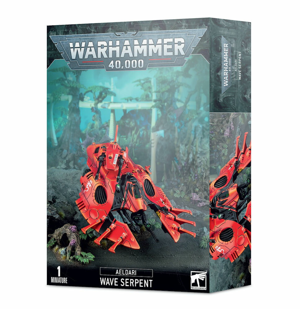 【クラフトワールド：ウェーヴ・サーペント】 新品 ミニチュア プラモデル ウォーハンマー WARHAMMER ボードゲーム おもちゃ 玩具 プレゼント AELDARI: WAVE SERPENT