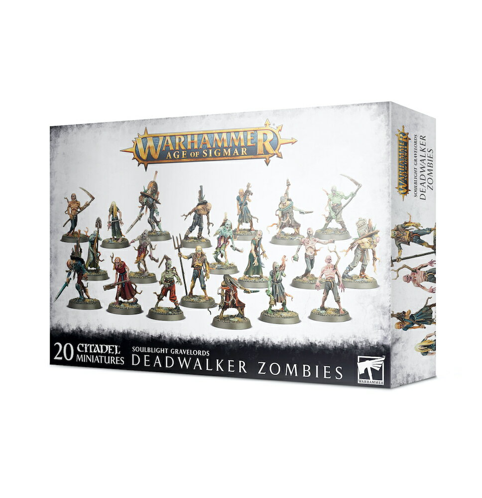  新品 ミニチュア プラモデル ウォーハンマー WARHAMMER ボードゲーム おもちゃ 玩具 プレゼント S/BLIGHT GRAVELORDS: DEADWALKER ZOMBIES