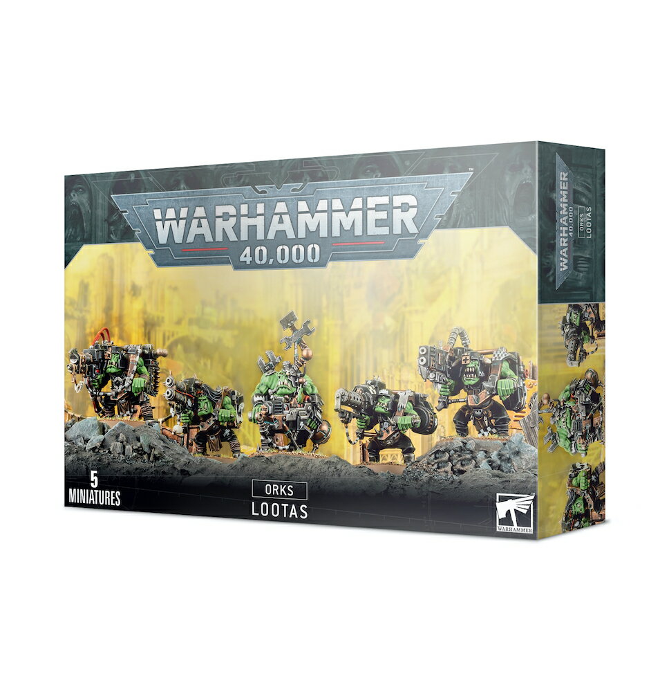 楽天ボードゲームnostalgia 楽天市場店【オルク：ルータ】 新品 ミニチュア プラモデル ウォーハンマー WARHAMMER ボードゲーム おもちゃ 玩具 プレゼント ORK LOOTAS