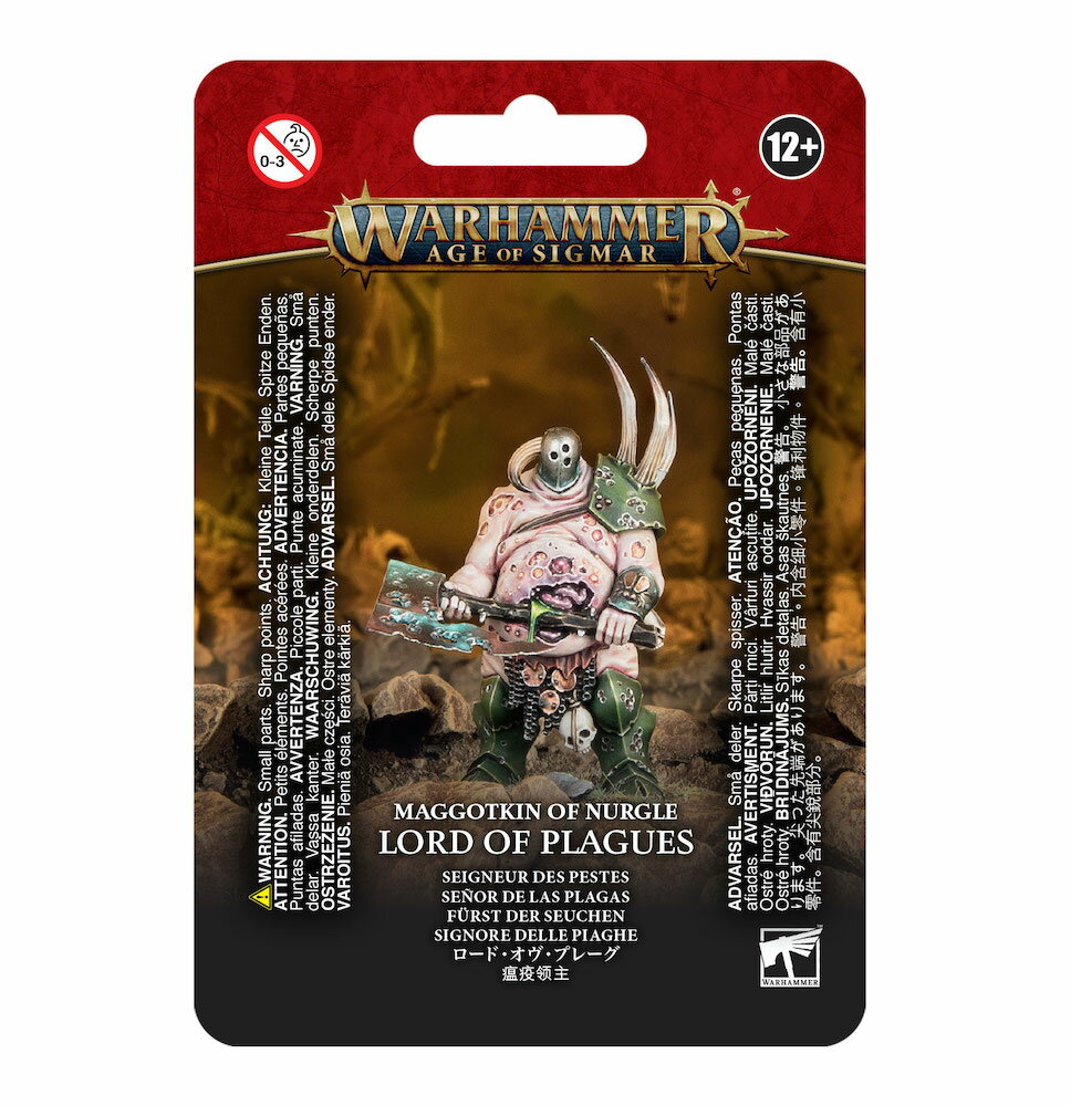 【マゴットキン・オヴ・ナーグル:ロード・オヴ・プレーグ】 新品 ミニチュア プラモデル ウォーハンマー WARHAMMER ボードゲーム おもちゃ 玩具 プレゼント MAGGOTKIN OF NURGLE: LORD OF PLAGUES