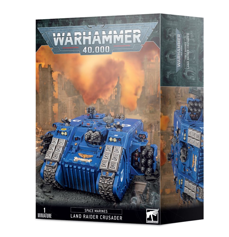  新品 ミニチュア プラモデル ウォーハンマー WARHAMMER ボードゲーム おもちゃ 玩具 プレゼント SPACEMARINES LAND RAIDER CRUSADER/REDEEMER