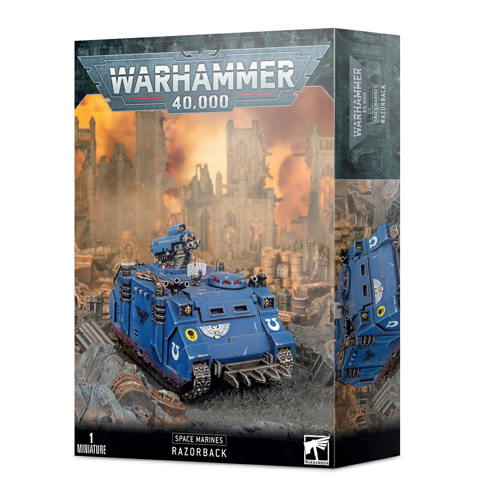  新品 ミニチュア プラモデル ウォーハンマー WARHAMMER ボードゲーム おもちゃ 玩具 プレゼント WARHAMMER 40000 SPACE MARINES RAZORBACK