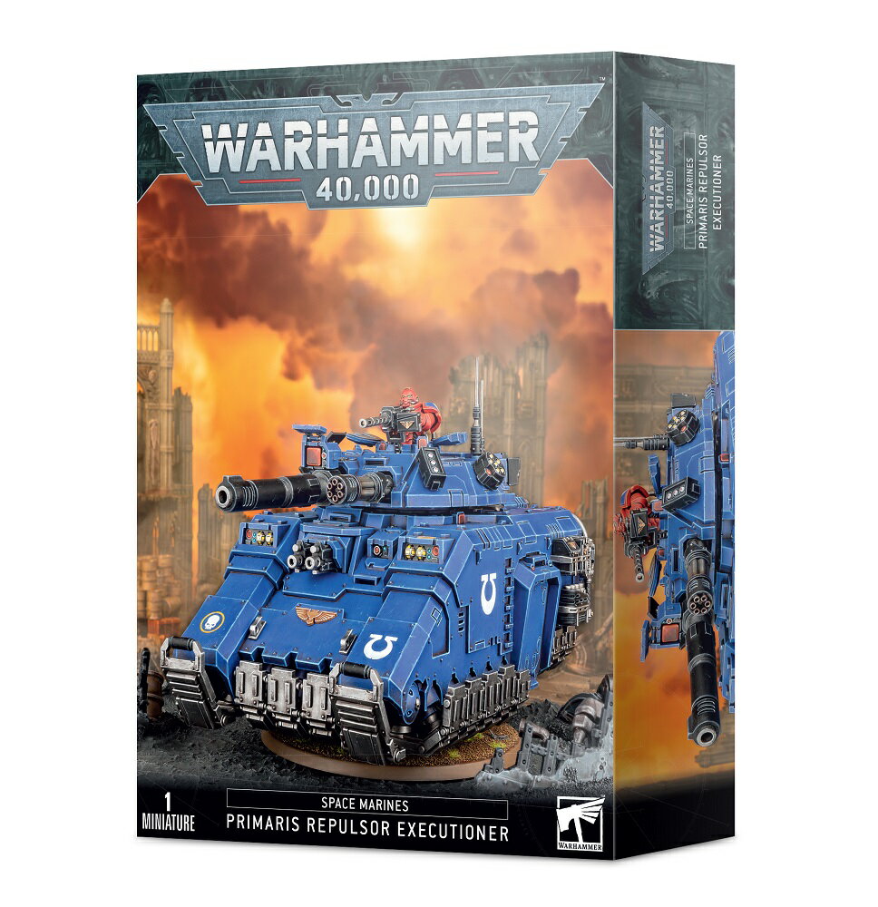 【スペースマリーン：プライマリス リパルサー エクスキューショナー】 新品 ミニチュア プラモデル ウォーハンマー WARHAMMER ボードゲーム おもちゃ 玩具 プレゼント WARHAMMER 40000 SPACE MARINES PRIMARIS REPULSOR EXECUTIONER